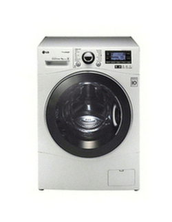 LG F14A7FDSA TrueSteam Washing Machine, 9kg Load, A+++ Energy Rating, 1400rpm Spin, White